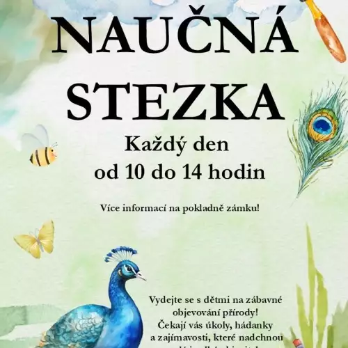 Naučná stezka v zámeckém parku 