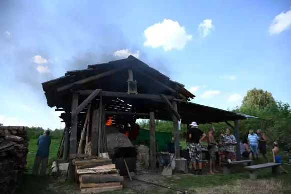 Funkční středověká pec