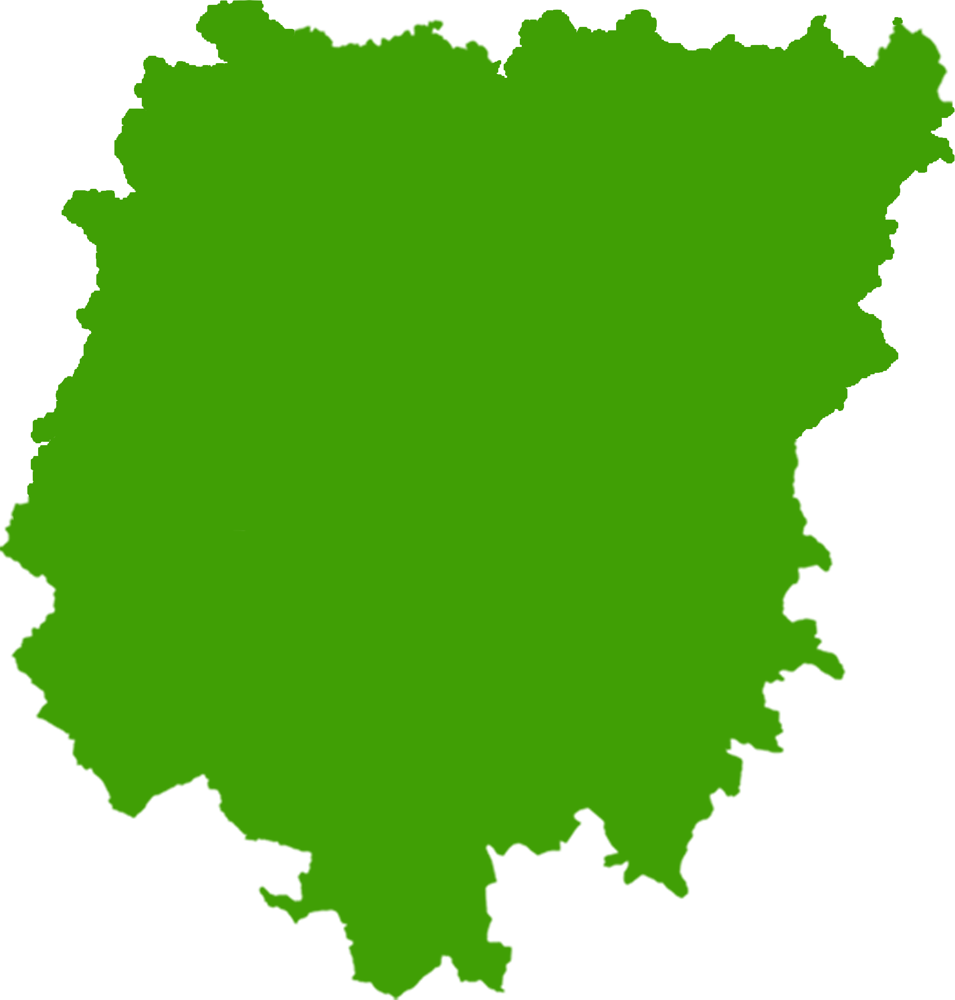 mapa celek 2 - Vysočina west