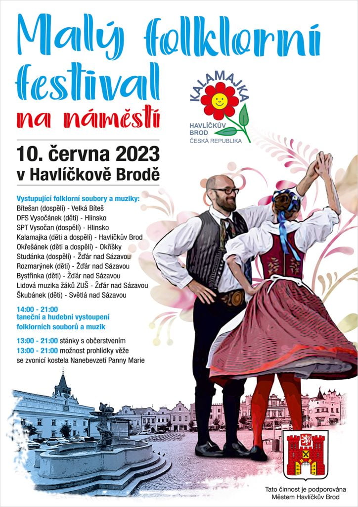Malý folklorní festival - plakát A4_Q
